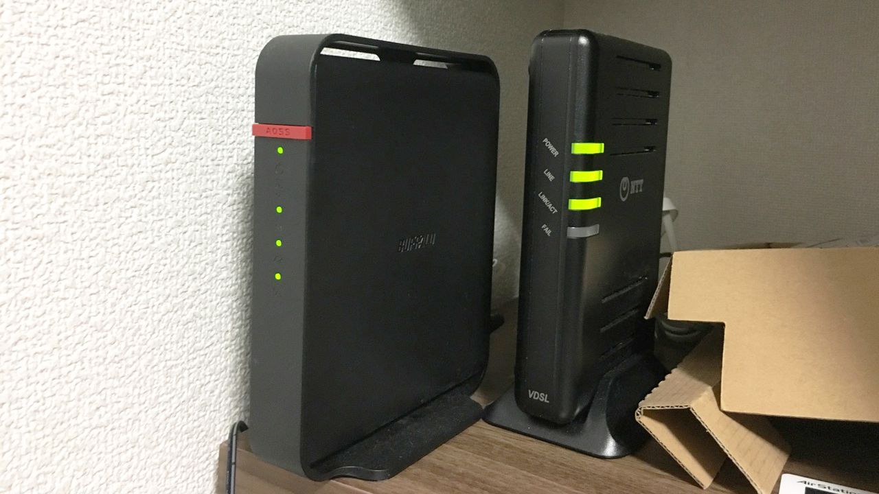 NTT ONU Wi-Fiルーター